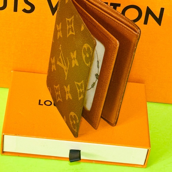 Louis Vuitton Other - Louis Vuitton Brown Monogram Card Holder ID holder multi holder